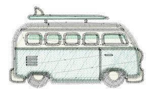 Digitized Standard Embroidery Bus