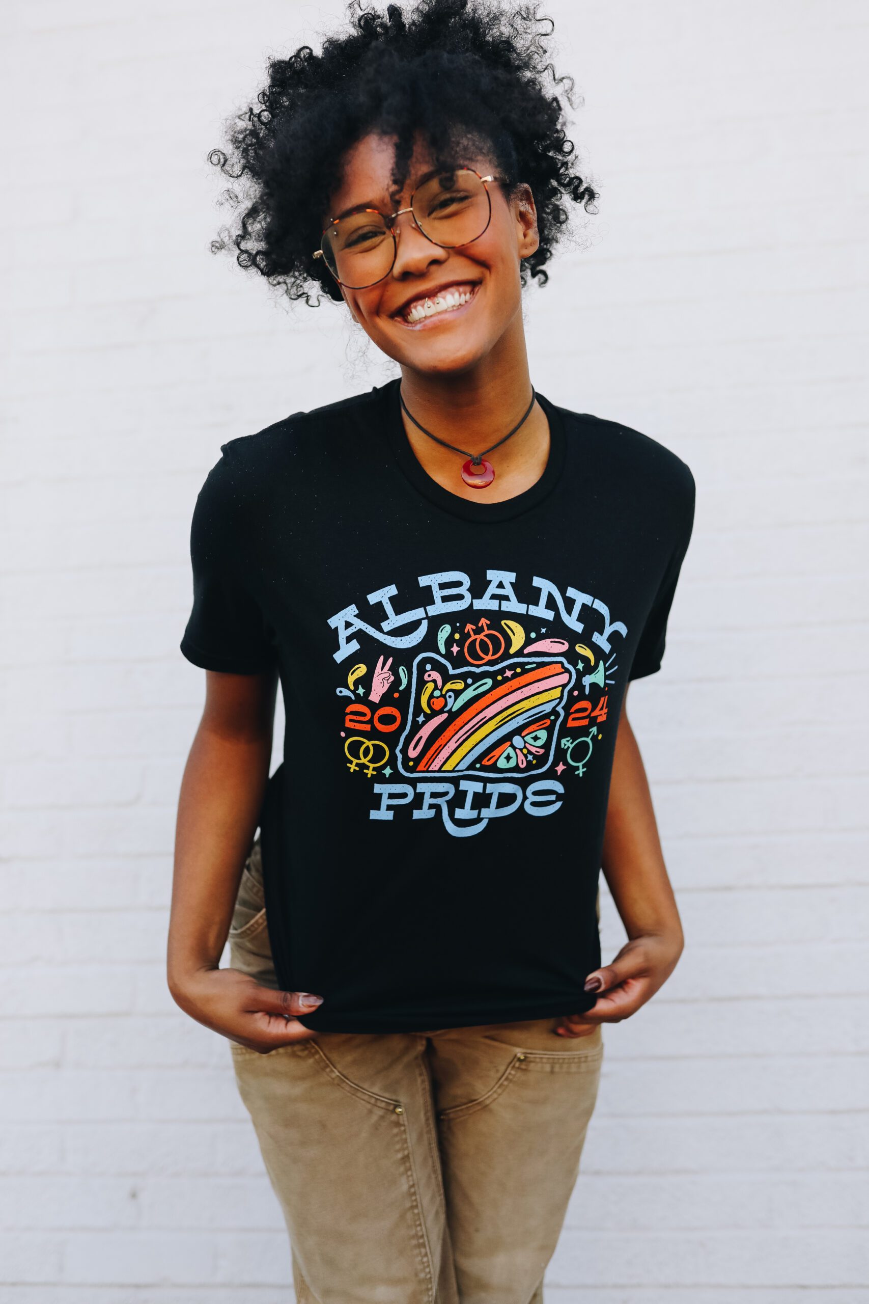 Shirts for Change Albany Pride 2024 Design 