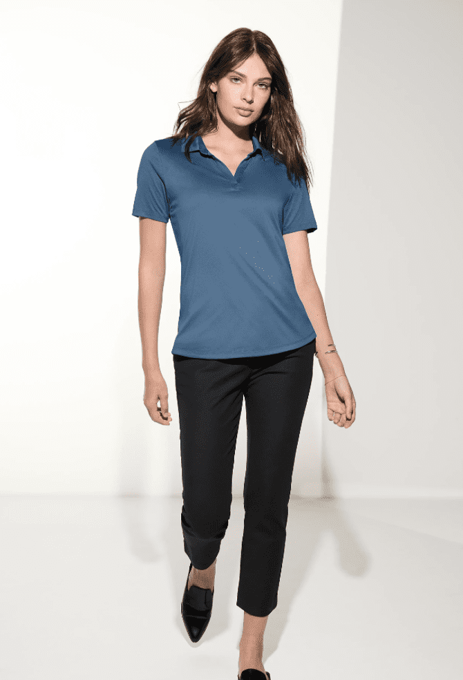 women's jersey polo