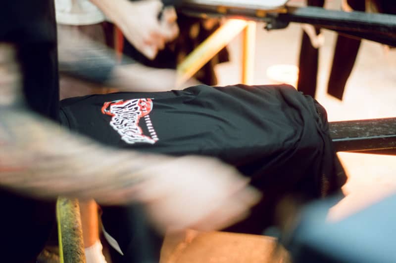 Hanging Storefront Sign Branded for No Dinx