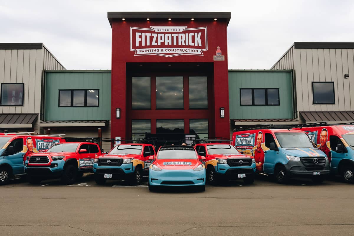 Commercial fleet vehicle wraps